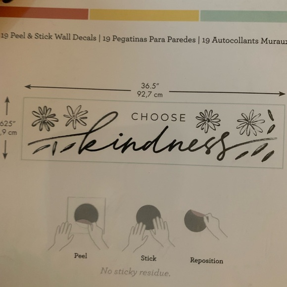 Choose Kindness Wall Decor - Picture 2 of 2
